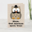 Search for moustached cards Mum