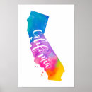 Search for california vacation posters Watercolor