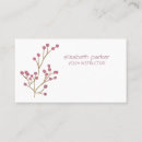 Search for cherry business cards Yoga instructor