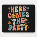 Search for retro party mouse mats Bride