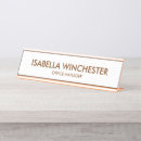 Search for rose gold name plates Simple