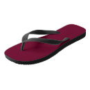 Search for wine flipflops Dark red