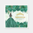 Search for quinceanera napkins Gold