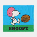Search for football blankets Charles schulz