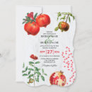 Search for pomegranate wedding invitations Greenery