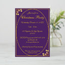 Search for purple christmas invitations Unique