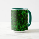 Search for metallic green mugs Texture