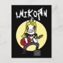 Search for guitarist postcards Humour