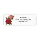 Search for victorian return address labels Flowers