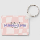 Search for save the date key rings Minimalist