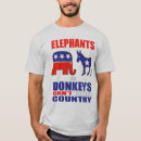 Search for no donkey elephant tshirts Politics