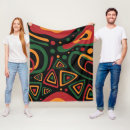 Search for green and gold blankets Abstract pattern