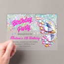 Search for clear birthday invitations Kids