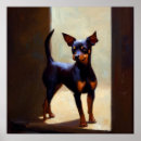 Search for miniature pinscher art Canine