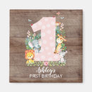 Search for first birthday magnets Jungle