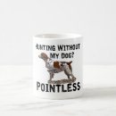 Search for hunting dog mugs Pointer