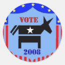 Search for vote democrat stickers Clinton