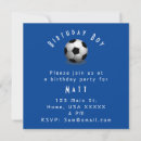 Search for soccer player birthday invitations Cute