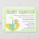 Search for unknown gender baby shower invitations Yellow