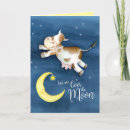 Search for new moon cards Over the moon