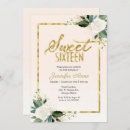 Search for blush sweet 16 invitations Girly