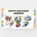 Search for soccer birthday banners Sports