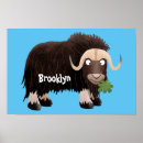 Search for muskox posters Ovibos moschatus
