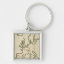 Search for continente key rings European map