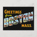 Search for vintage boston postcards Massachusetts