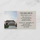 Search for garage door business cards House