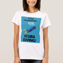 Search for underwater tshirts Deep sea diver