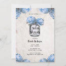 Search for light blue bridal shower invitations Flowers