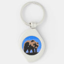 Search for grizzly bear key rings Alaska