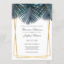 Search for teal black gold wedding invitations Simple