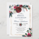 Search for winter bridal luncheon invitations Rustic