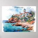Search for watercolor posters Italy