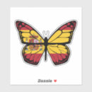 Search for butterfly flag stickers Butterflies