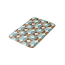 Search for blue brown bath mats Geometric