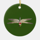Search for dragonfly christmas tree decorations Santa