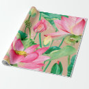 Search for lotus flower wrapping paper Lily