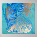 Search for aqua blue background posters Marble