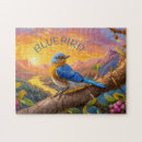 Search for bluebird puzzles Wildlife