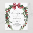 Search for christmas wedding invitations Elegant