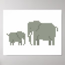 Search for mother baby elephant posters Grey