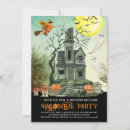 Search for haunted house invitations Party