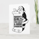 Search for naughty girl christmas cards Funny
