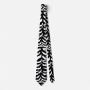 Search for black zebra stripe ties White