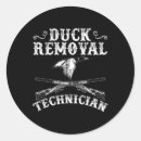 Search for funny duck hunting stickers Bow