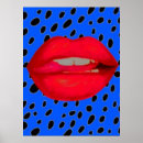 Search for blue leopard art Retro