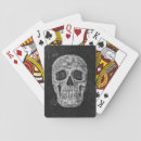 Search for halloween playing cards skulls